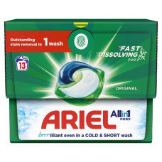 Ariel All In 1 kapsulas veļas mazgāšanai Original 13gab.