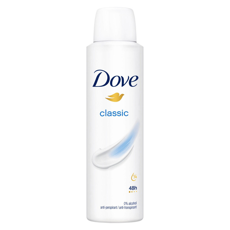 Dove antiperspirants deo sievietēm Classic 150ml