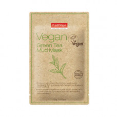 Purederm Vegan Green Tea mud mask, sejas maska dubļu vegānu ar zaļo tēju 15g