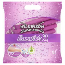 Wilkinson Sword essentials 2 sieviešu skuvekļi 5gb