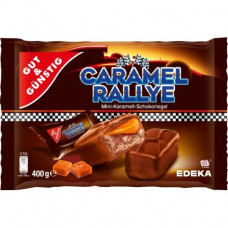GG mini šokolādes batoniņi Caramel Rallye 22gb 400g