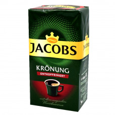 Jacobs Kronung kafija malta entcoffeiniert (bez kofeīna) 500g