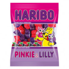 Haribo želejveida konfektes Pinkie and Lilly 200g