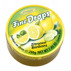 Konf.ledenes Fine Drops Zitronen 200g