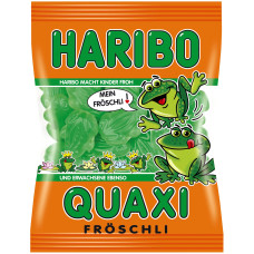 Haribo želejveida konfektes Quaxi Frosche 175g