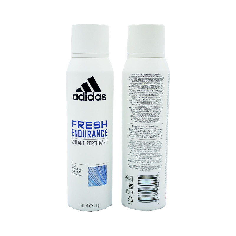 Adidas antiperspirants sprejs Fresh Indurance 72h 150ml