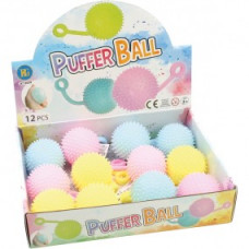 Puffer Ball pretstresa bumba 5cm dažādas krāsas 1gab.