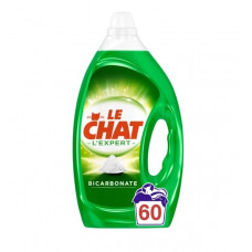 Le Chat šķidrais veļas mazgāšanas līdzeklis L'Expert Bicarbonate 3L 60 mazg.reizēm