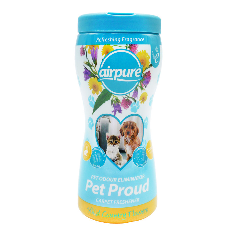 Airpure atsvaidzinātājs smaku netralizētājs PET proud carpet country flower 500g