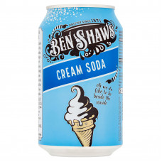 Dzēriens Ben Shaw cream soda lemonade 330ml 11/27