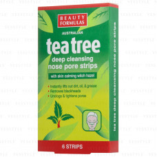 Beauty Formulas Tea Tree deguna poru attīroši plāksteri 6gb