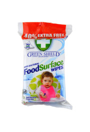 Green Shield mitrās salvetes ēdienu virsmām Food Surface 70gb