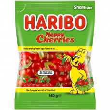 Haribo želejveida konfektes Happy Cherries 200g
