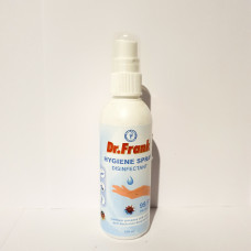 Dr. Frank Hygiene Spray Disinfectant 100ml (etanols vismaz 70proc)