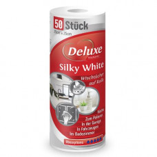 Deluxe Silky White papīra dvielis rullī 50gb
