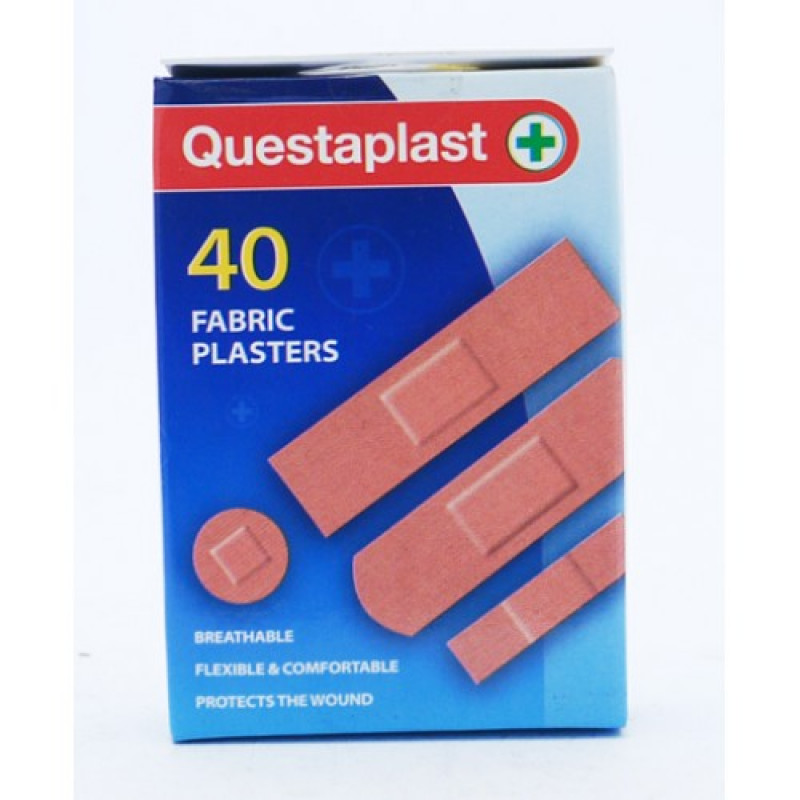 Questa Plast auduma plāksteri mitrumizturīgi 200gb