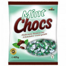 Storck Mint Chocs piparmētru konfekte ar šokolādes krēma pildījumu 354g
