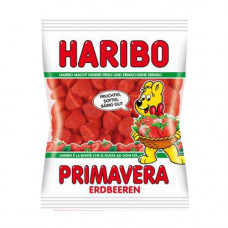Haribo želejveida konfektes Primavera Erdbeeren 200g