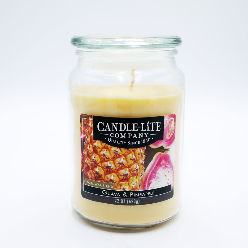 Svece Guava& Pineapple 220oz(623g), Candle lite company