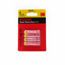 Kodak cinka baterijas AAA 4gab. exp.31/03/25