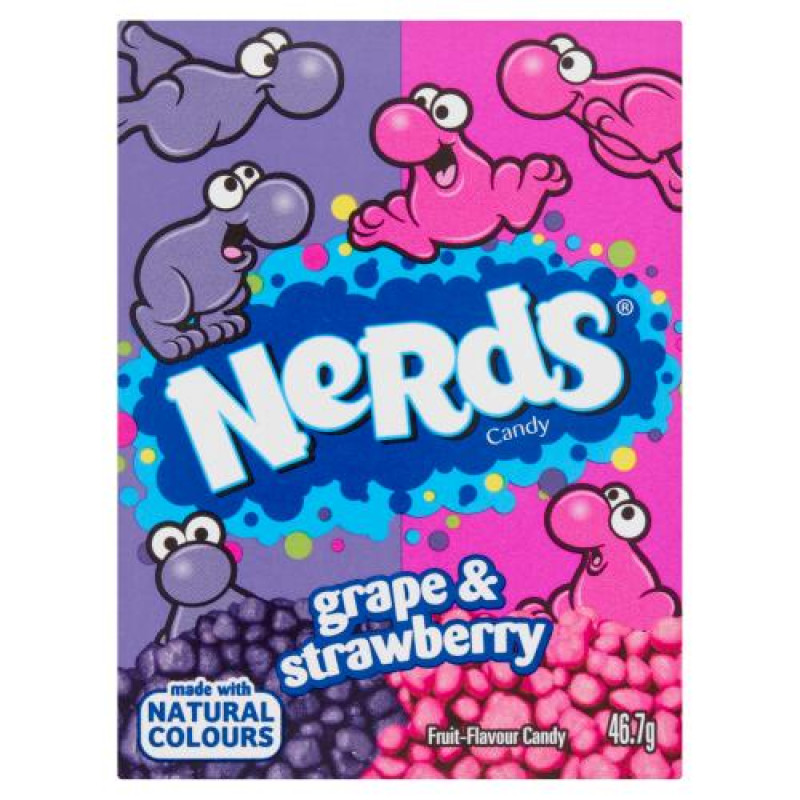 NERDS konfektes Vīnoga/Zemene 46.7g