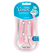 Gillette Women skuvekļi Skin Elixir Venus sensitive 3gab.