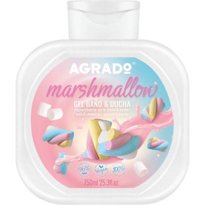 Agrado Marshmallow dušas un vannas želeja 750ml