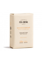 Fer A Cheval parfimētas ziepes ar baltās tējas un Yuzu augļu aromātu 125g