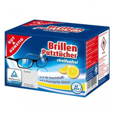 GG mitrās salvetes briļļu tīrīšanai Brillenputztuecher 52gb