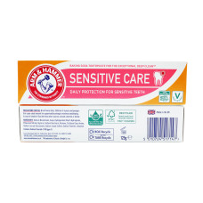 Arm&Hammer zobu pasta ar sodu Extra Whitening Sensitive Care 125ml