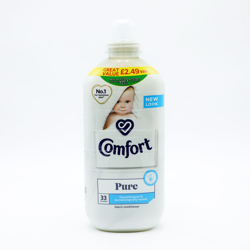 Comfort Creations veļas mīkstinātājs jutīgai ādai Pure 990ml 33mazg.reizēm