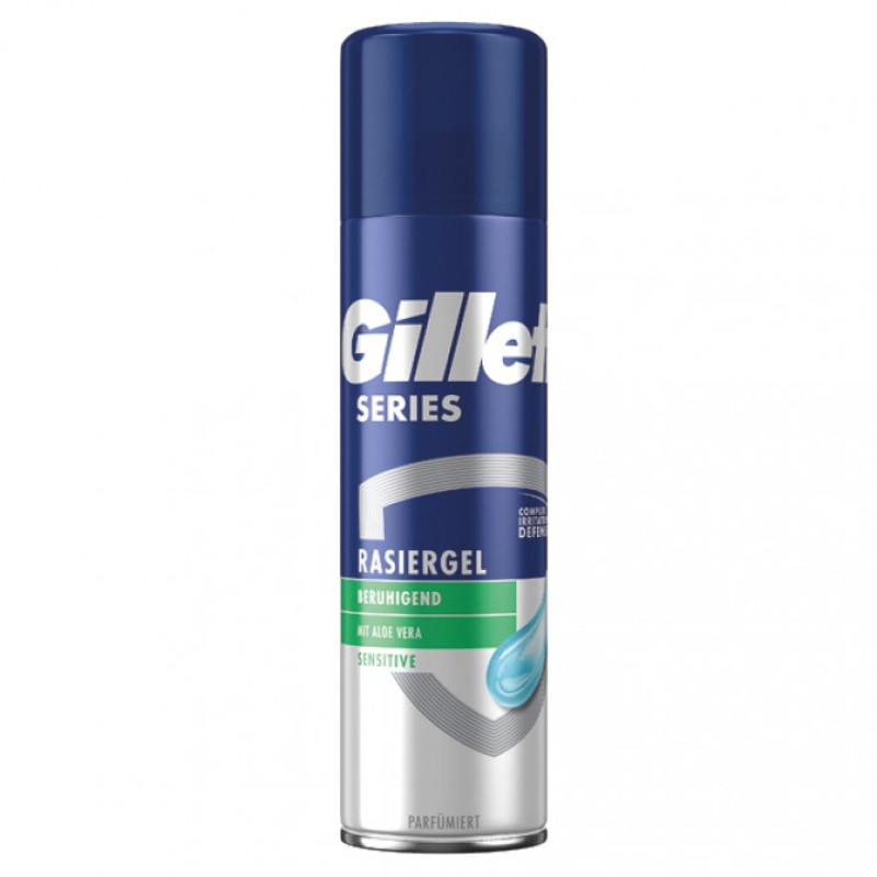 Gillette skūšanās gels jutīgai ādai Sensitive 200ml 