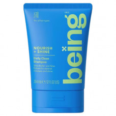BEING Nourish & Shine šampūns ar šī sviestu un alvejas ekstraktu 354ml