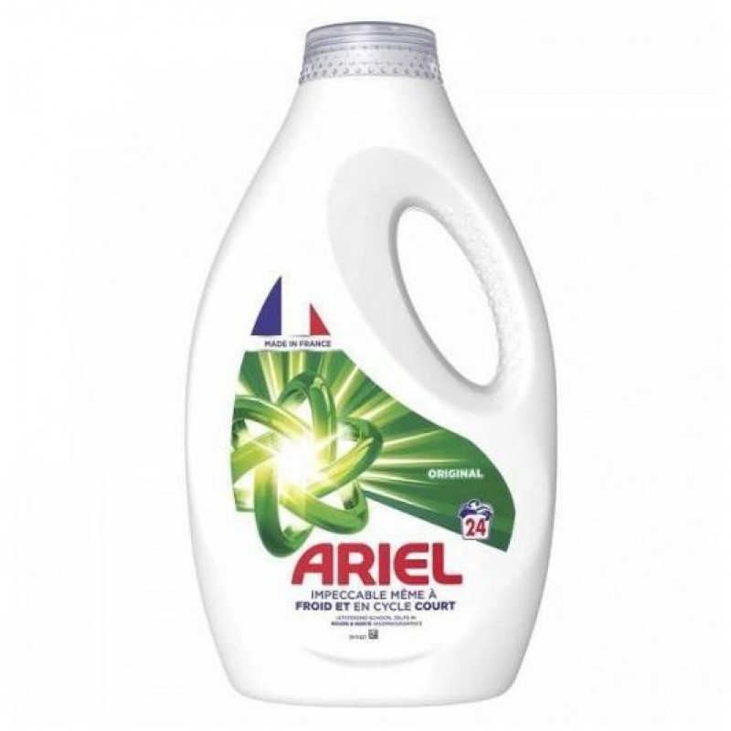 Ariel šķidrais veļas mazgāšanas gels Original 1,08 L 24 mazg. reizēm  (FR)