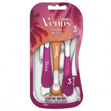 Gillette Women skuvekļi Smoot Miami Venus3 sensitive 3gab.
