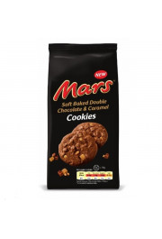 Mars mīksti cepumi ar dubulto šokolādi un karameli 162g
