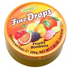 Konf.ledenes Fine Drops Woogie 200gr