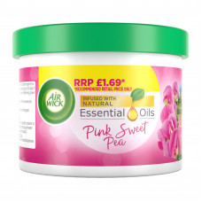 Airwick želejveida gaisa atsvaidzinātājs Pink sweet pea 70g