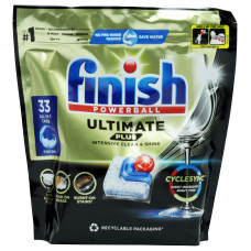 Finish tabletes trauku mazgāšanai Ultimate Powerball 33 gab.