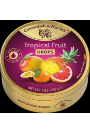 Cavendish konfektes ledenes Tropical Fruits 200gr