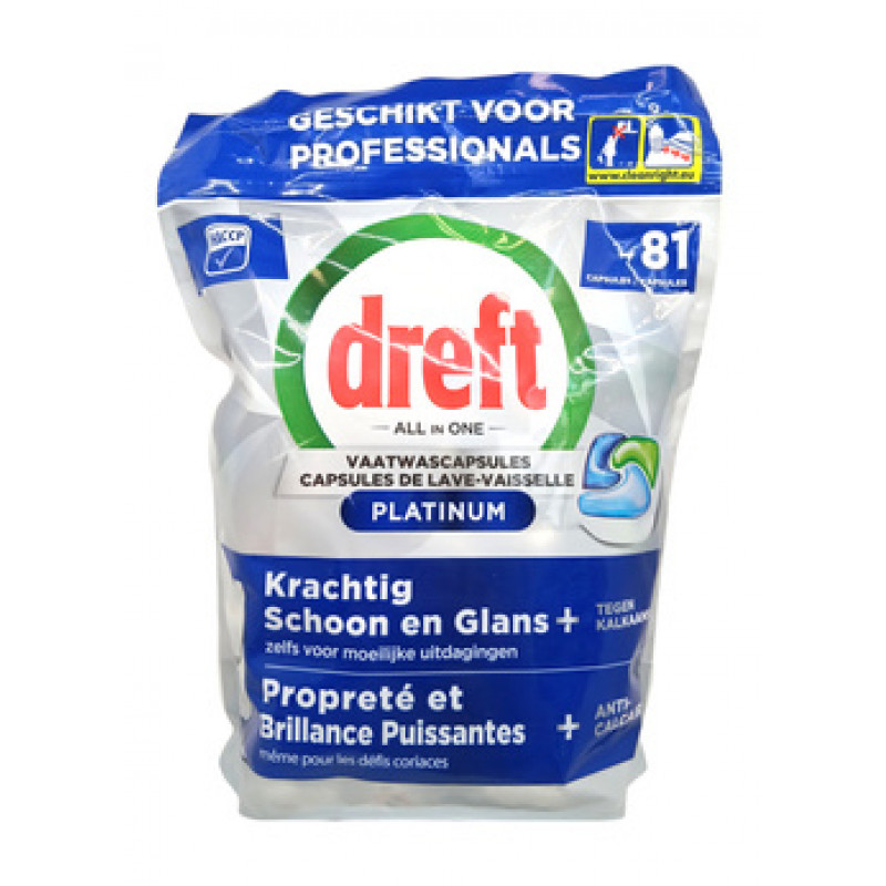 Dreft Platinum trauku mazgājamās mašīnas tabletes Original 81gb