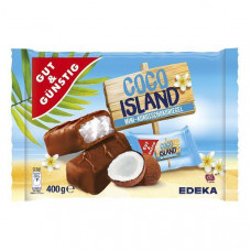 GG mini šokolādes batoniņi Coco Island 400g