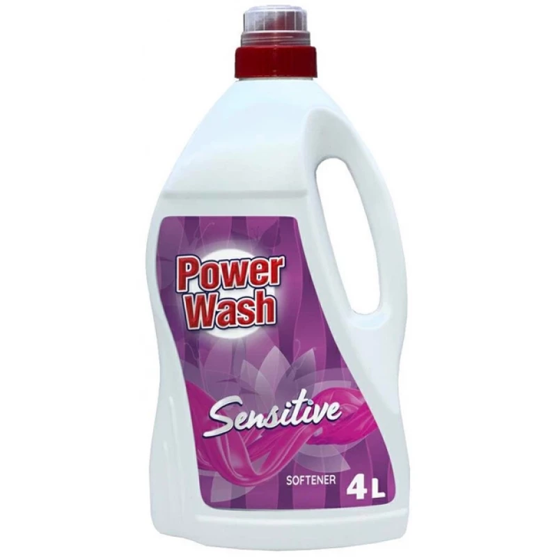 Powerwash veļas mīkstinātājs 4L Sensitiv