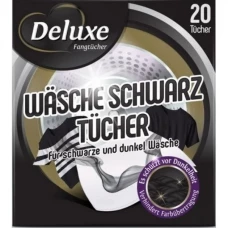 Deluxe lupatiņas melnas veļas mazgāšanai 20gab.