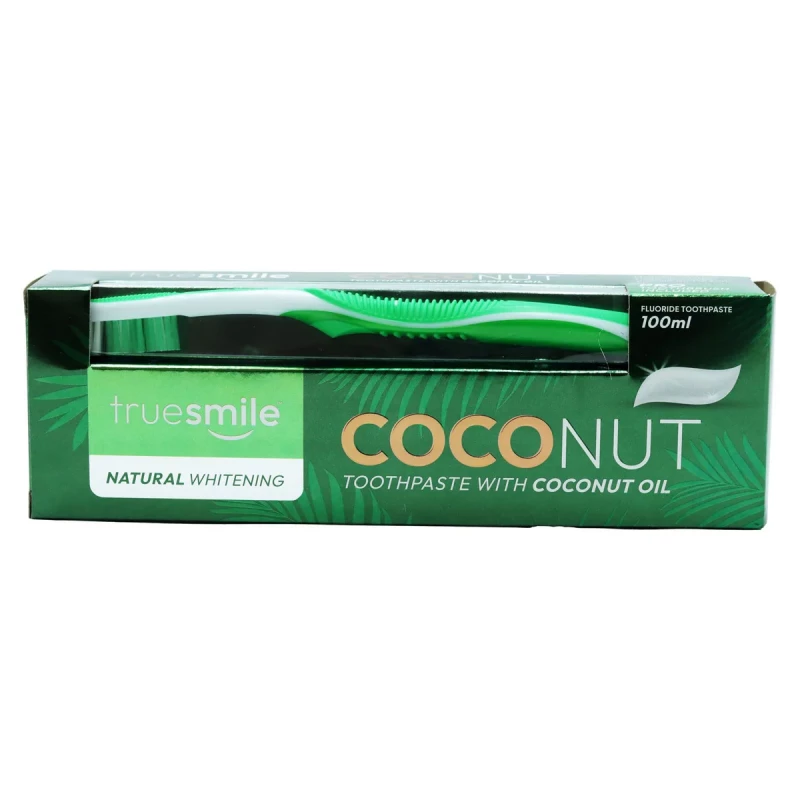 Truesmile zobu pasta Brush Coconut 100ml + zobu birste