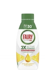 Fairy trauku mazgājamās mašīnas gēls trauku mazgāšanai Lemon 600ml 30 mazg reizēm