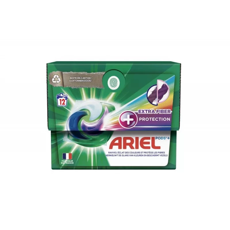 Ariel kapsulas veļas mazgāšanai Color Extra 3w1 12gab. 