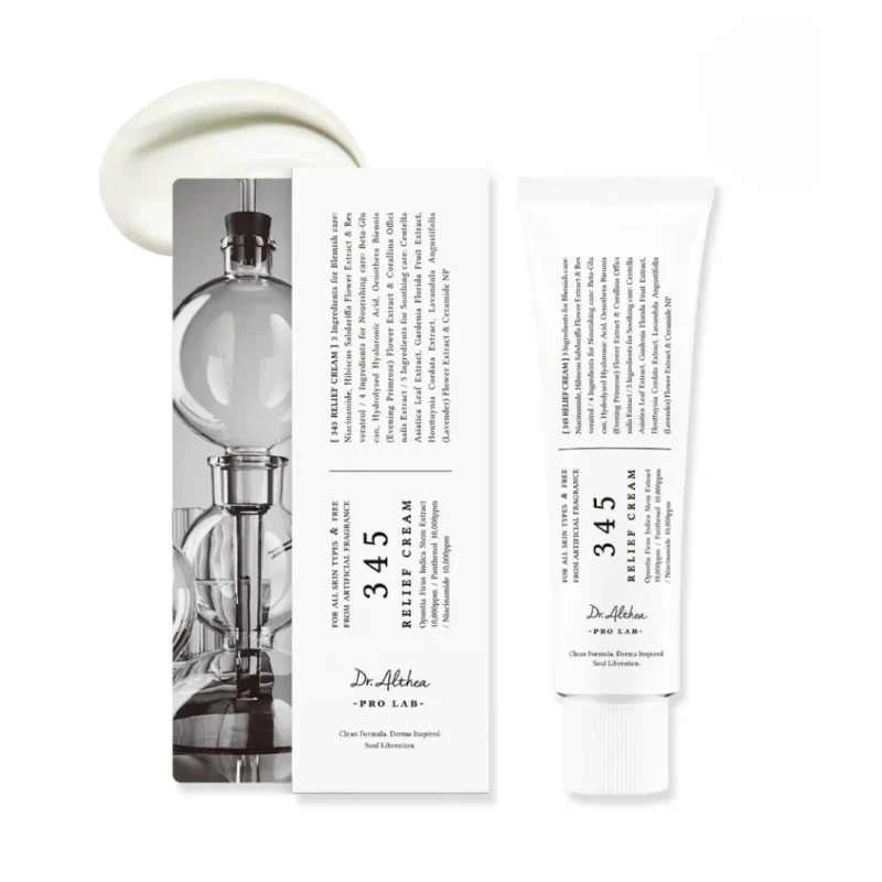 DR. ALTHEA 345 Relief atjaunojošs krēms sejas ādai ar resveratrolu 50ml