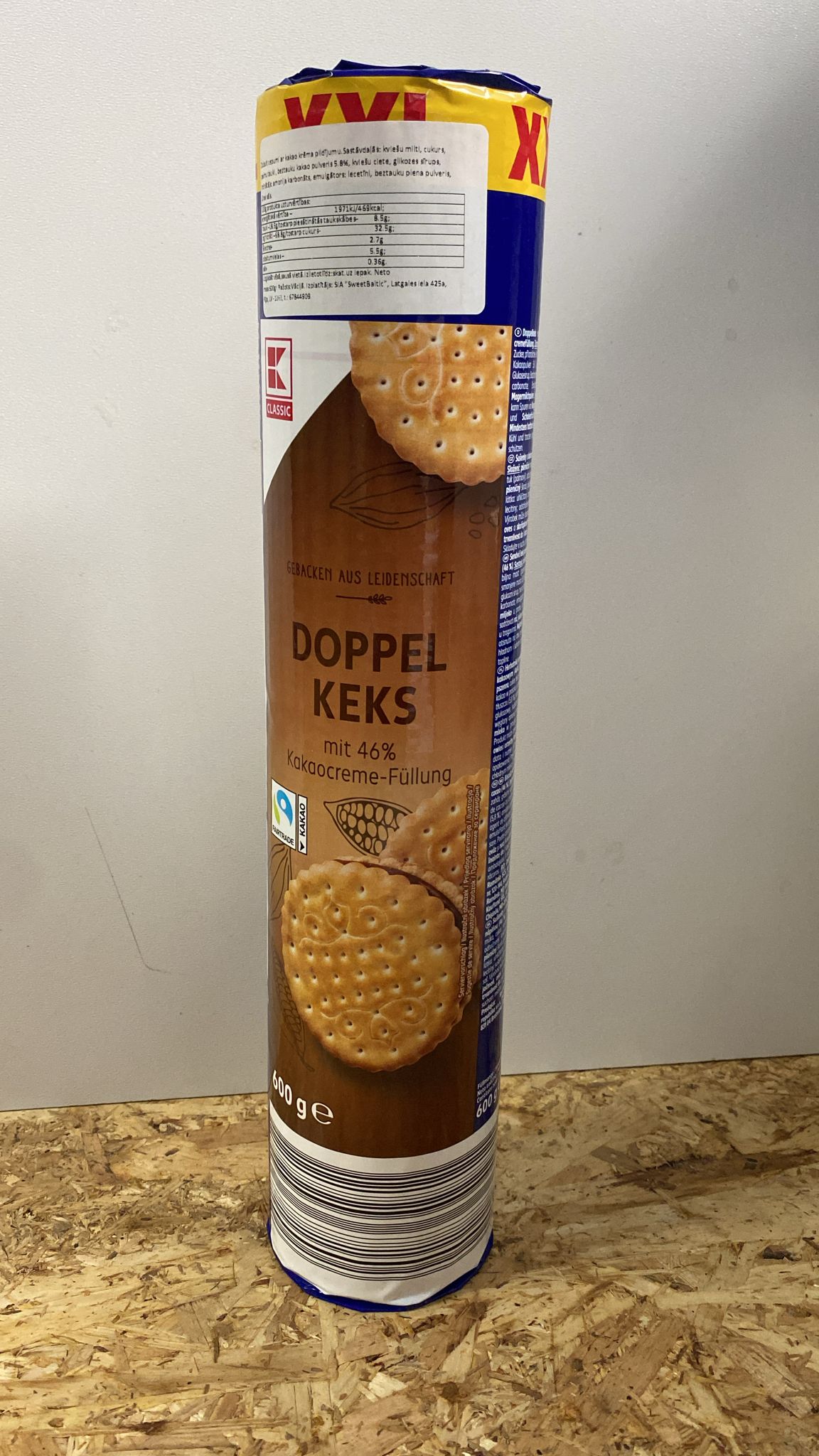 Cepumi Doppelkeks (kakaocrema) 600gr Classic/Vācija